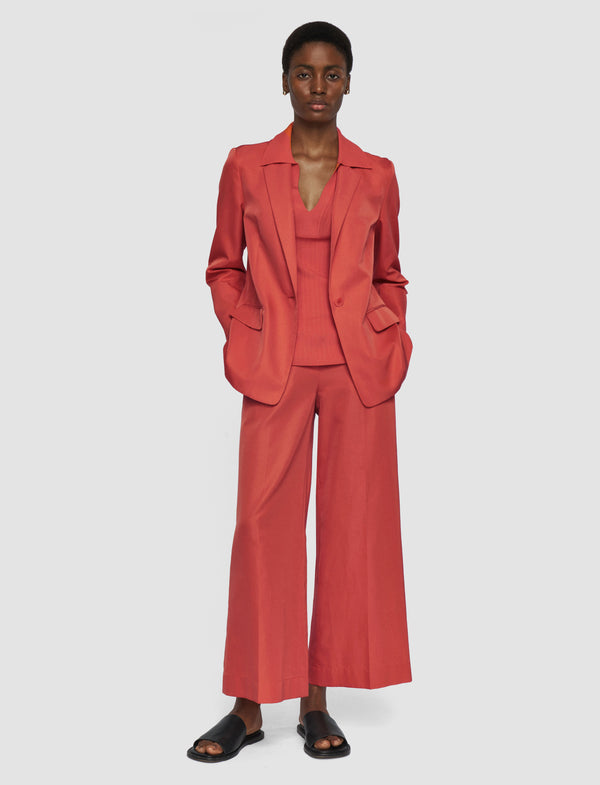 Joseph Mela Soft Cotton Silk Jacket Sundown