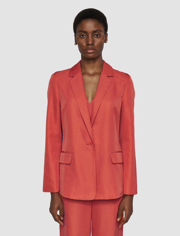 Joseph Mela Soft Cotton Silk Jacket Sundown