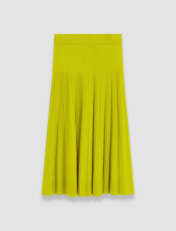 joseph Merino Rib Skirt Ginkgo
