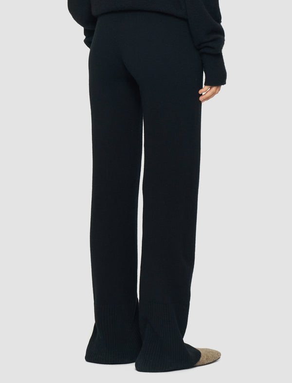Joseph Merino Wool Lounge Trousers Smoke Combo