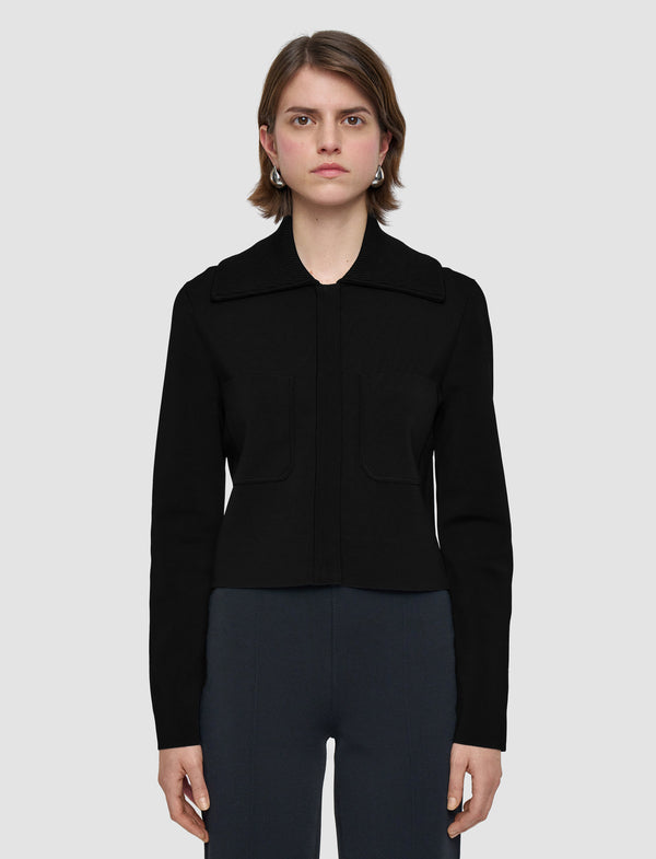 Joseph Milano Knit Stretch Short Jacket