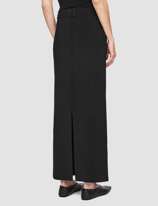 Joseph Milano Knit Stretch Skirt Black