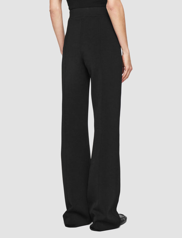 Joseph Milano Knit Stretch Trousers Black