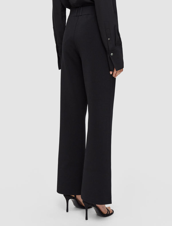 Joseph Milano Knit Stretch Trousers Black