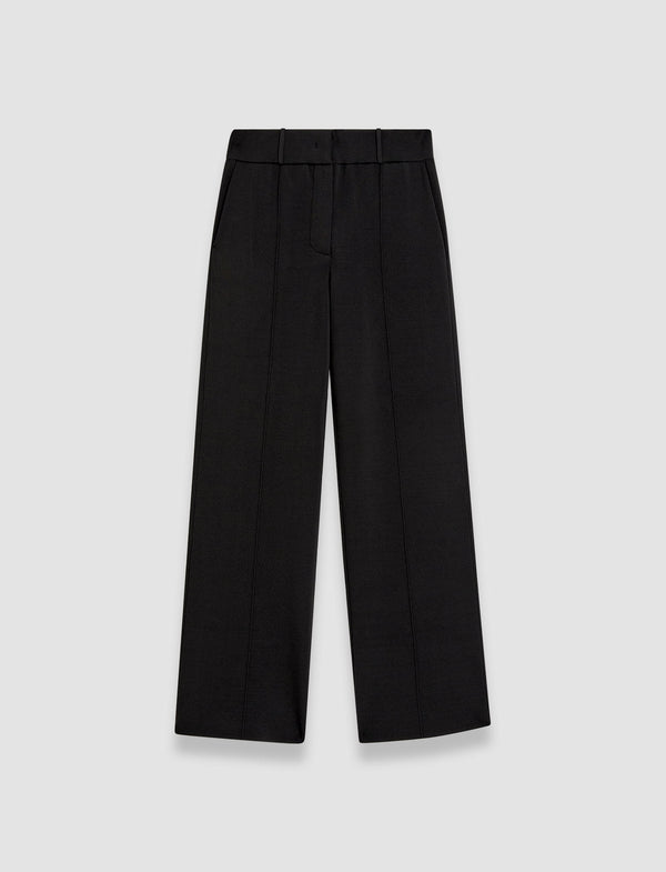 joseph Milano Knit Stretch Trousers Black