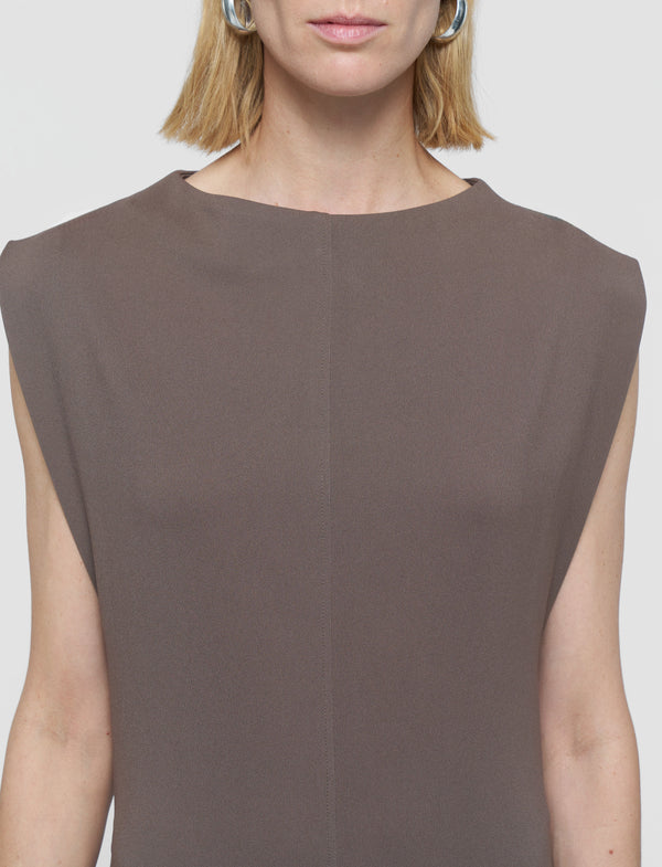 Joseph Neva Comfort Cady Dress Mushroom