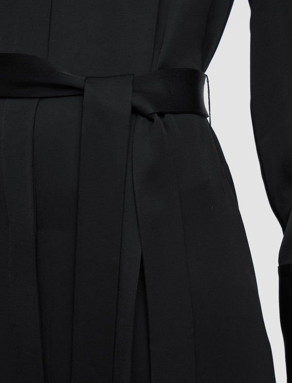 Joseph Orlan Light Crepe Dress Black