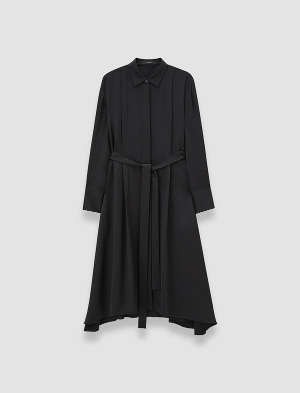 joseph Orlan Light Crepe Dress Black