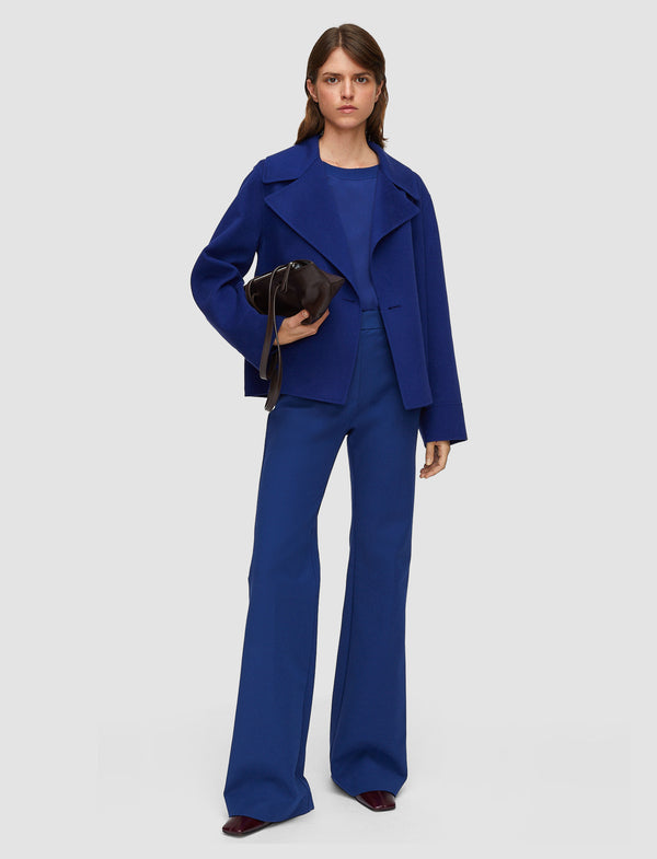 Joseph Rollet Light Double Face Wool Jacket Cobalt