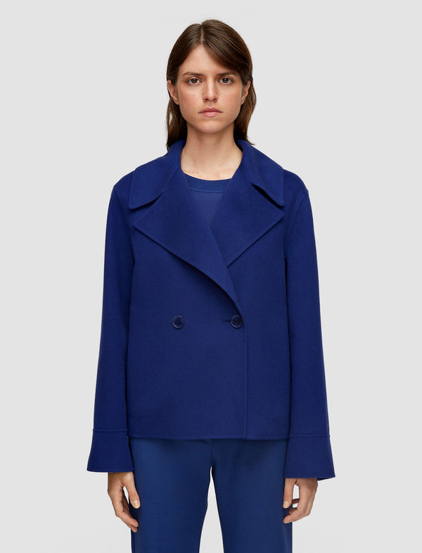 Joseph Rollet Light Double Face Wool Jacket Cobalt