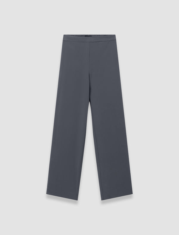 joseph Sahel Crepe de Chine Silk Trousers Smoke