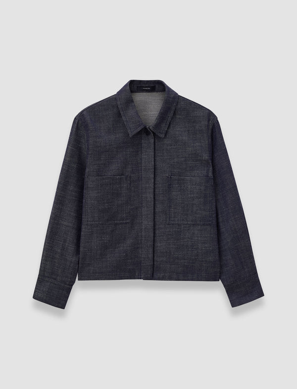 joseph Satia Sartorial Denim Shirt Denim