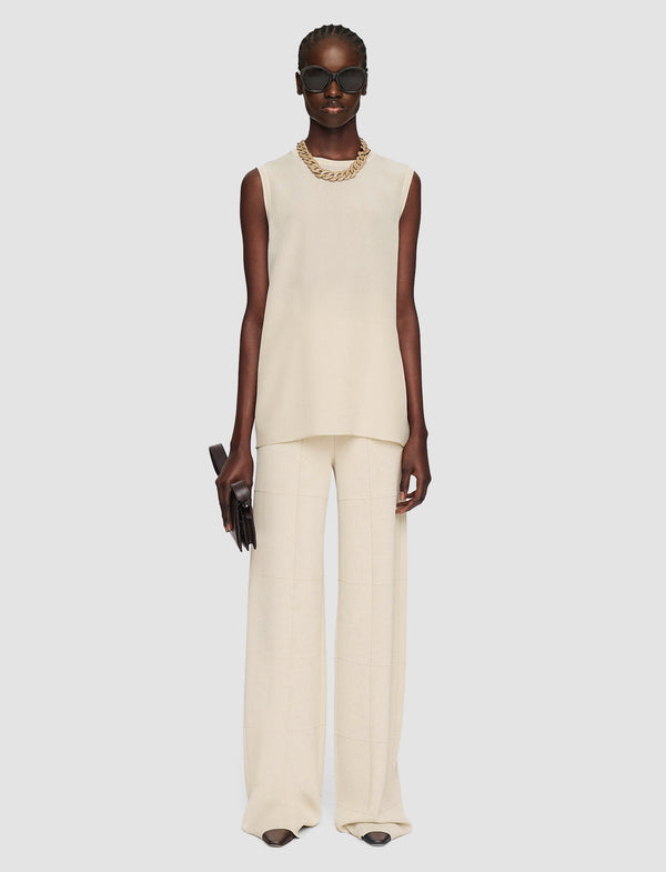 Joseph Silk Crepe De Soie Bley Blouse Oat