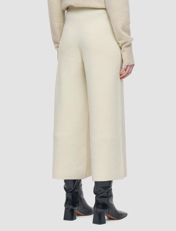 Joseph Soft Merino Wool Culottes Affogato