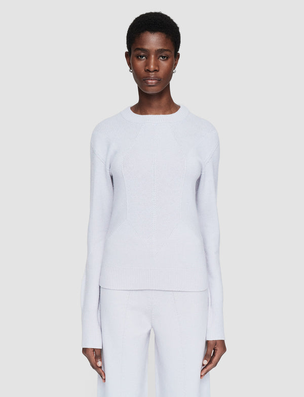 Joseph Soft Wool Round Neck Jumper Frost