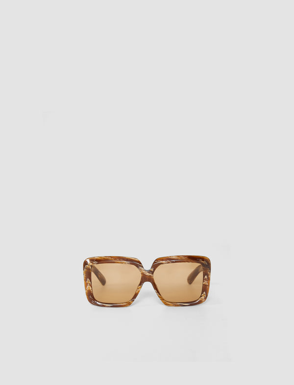 joseph Square Sunglasses Desert Sand