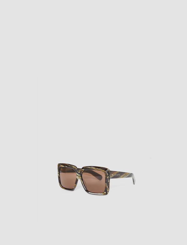 Joseph Square Sunglasses Ebony