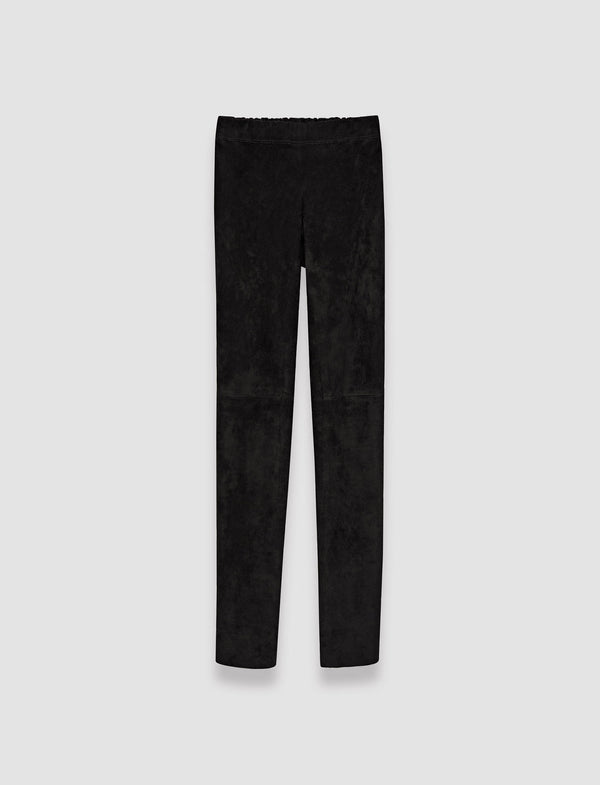 joseph Suede Stretch Leggings Black