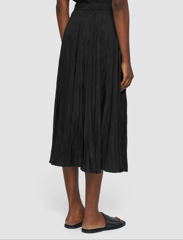 Joseph Sully Habotai Silk Skirt Black