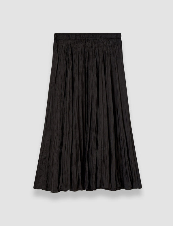 joseph Sully Habotai Silk Skirt Black