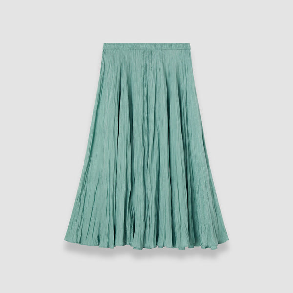 joseph Sully Habotai Silk Skirt Lagoon