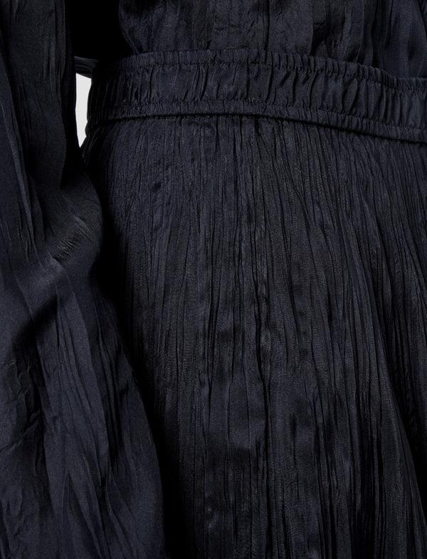 Joseph Sully Habotai Silk Skirt Navy