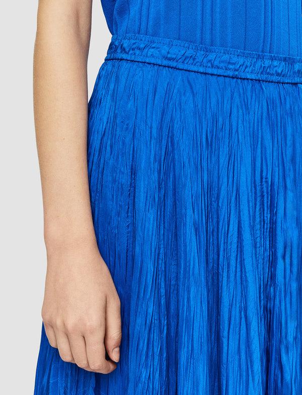 Joseph Sully Habotai Silk Skirt Ultramarine