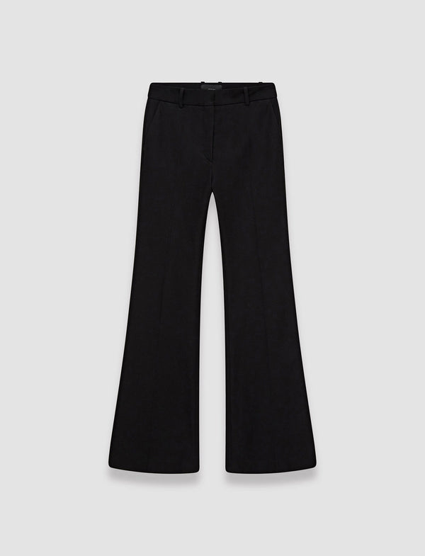 joseph Tafira Gabardine Stretch Trousers Black