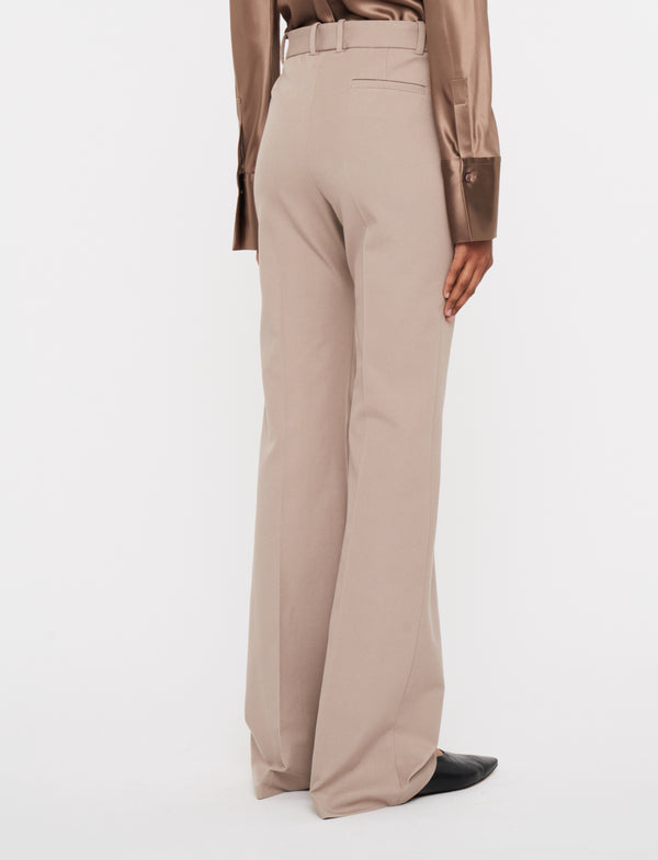 Joseph Tafira Gabardine Stretch Trousers Escargot