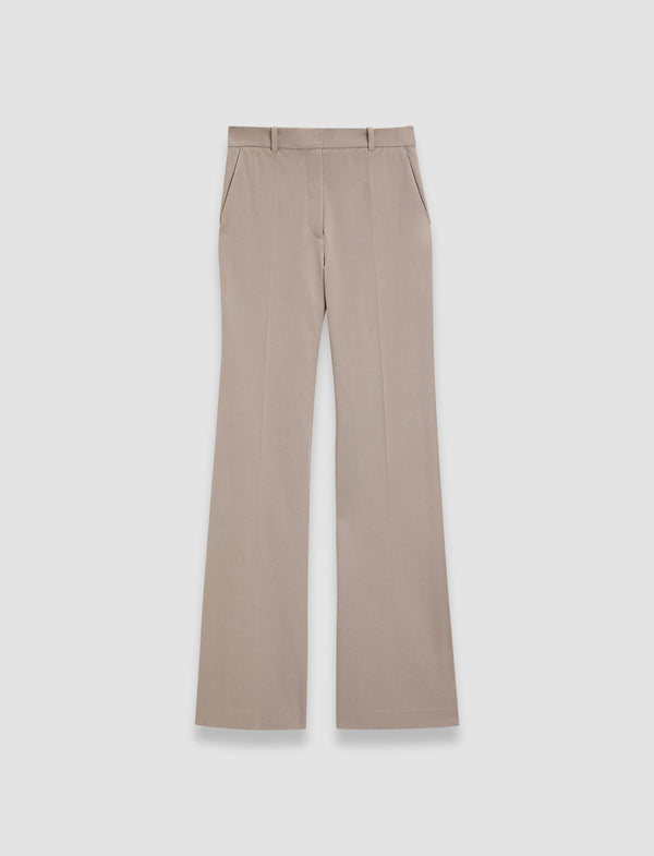 joseph Tafira Gabardine Stretch Trousers Escargot
