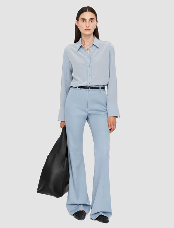 Joseph Tafira Gabardine Stretch Trousers Faded Sky