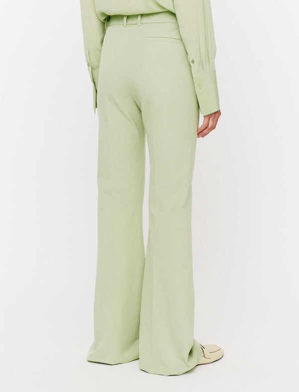 Joseph Tafira Gabardine Stretch Trousers Matcha