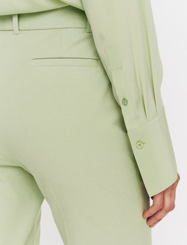 Joseph Tafira Gabardine Stretch Trousers Matcha