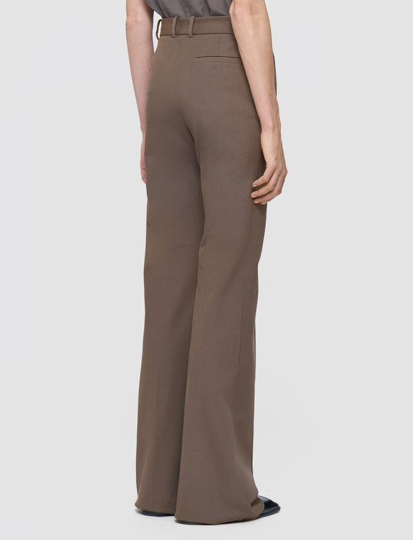 Joseph Tafira Gabardine Stretch Trousers Mushroom
