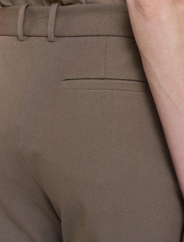 Joseph Tafira Gabardine Stretch Trousers Mushroom