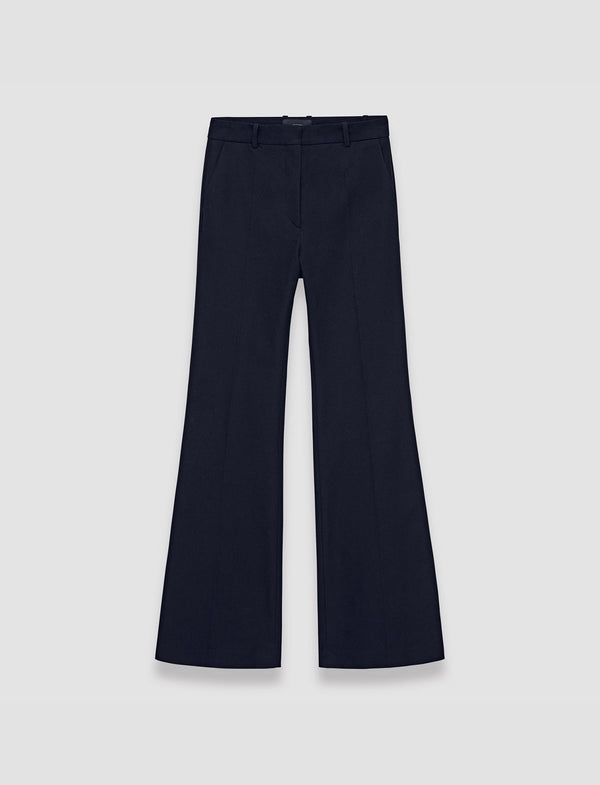 joseph Tafira Gabardine Stretch Trousers Navy