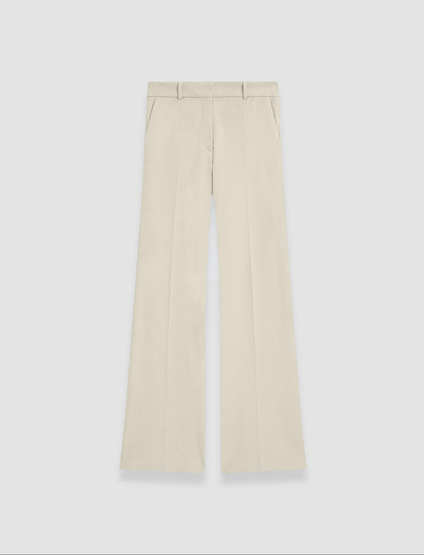 joseph Tafira Gabardine Stretch Trousers Quail
