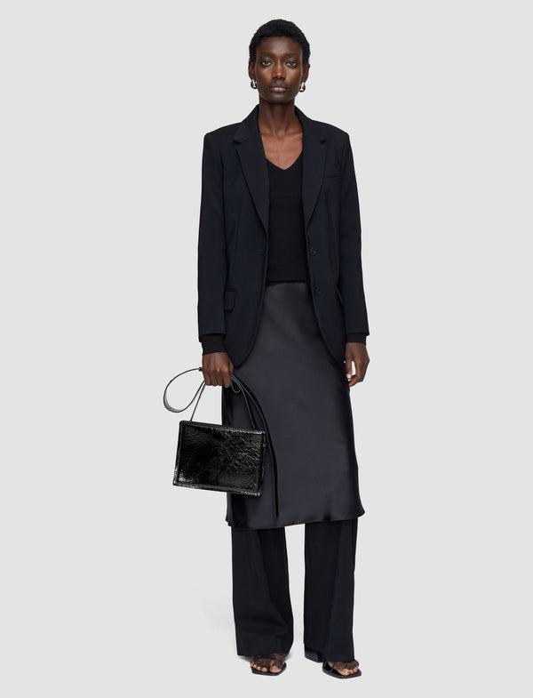 Joseph Tailoring Wool Stretch Jackie Jacket Black