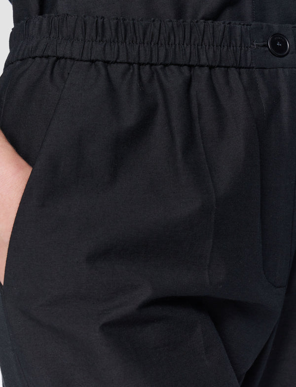 Joseph Tottenham Cotton Blend Trousers Black