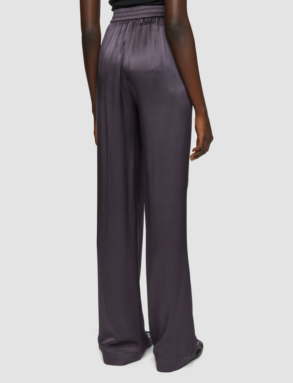 Joseph Tova Silk Satin Trousers Aurora