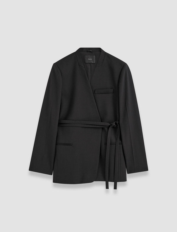 joseph Victor Tailoring Crepe Jacket Black