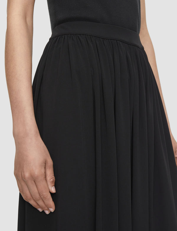 Joseph Vidal Crepe Jersey Skirt Black