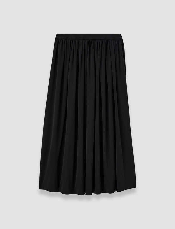 joseph Vidal Crepe Jersey Skirt Black