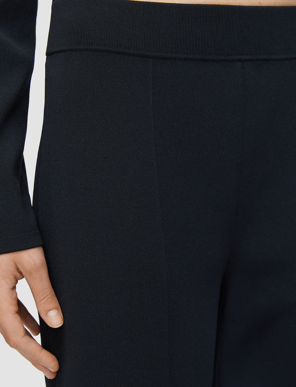 Joseph Viscose Knit Stretch Culottes Black