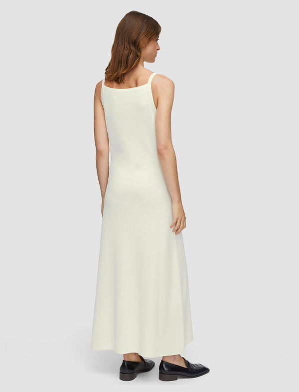 Joseph Viscose Knit Stretch Dress Ivory