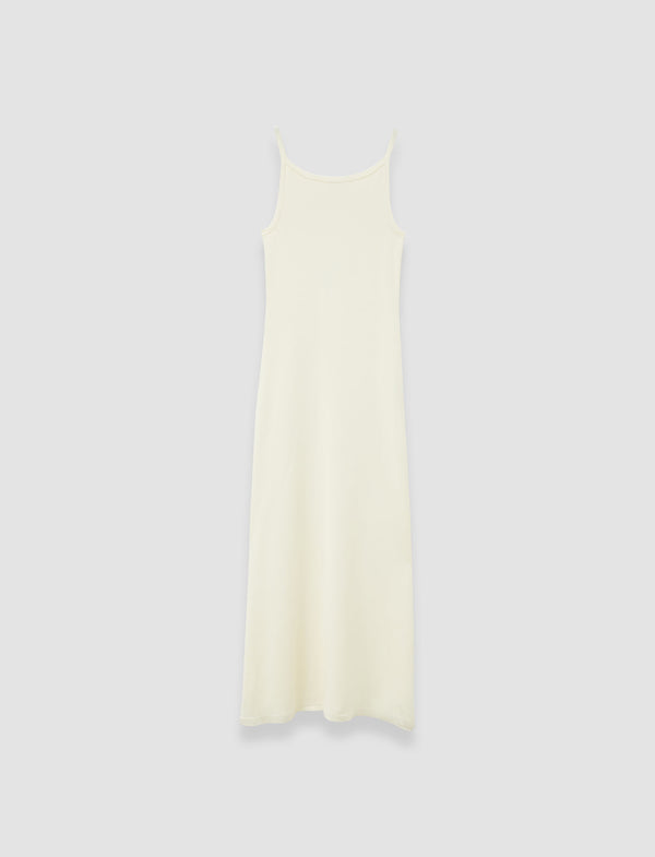 joseph Viscose Knit Stretch Dress Ivory