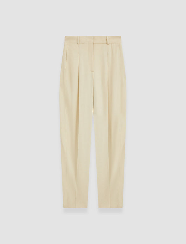 joseph Viscose Twill Germain Trousers Oat