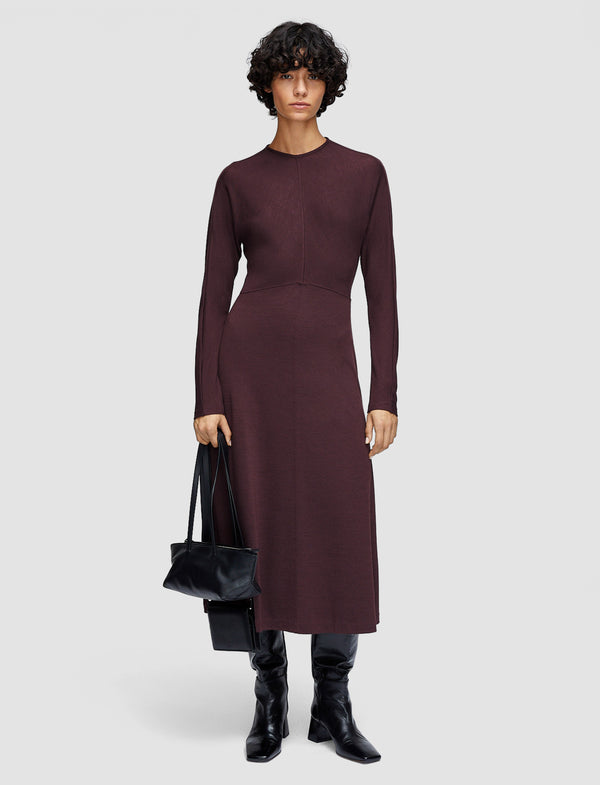 Joseph Wool Jersey Dress Maraschino