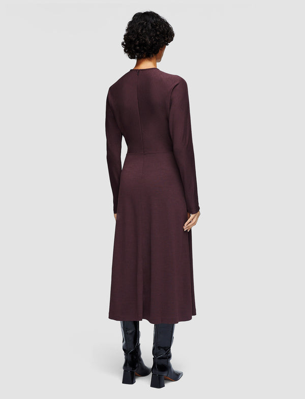 Joseph Wool Jersey Dress Maraschino