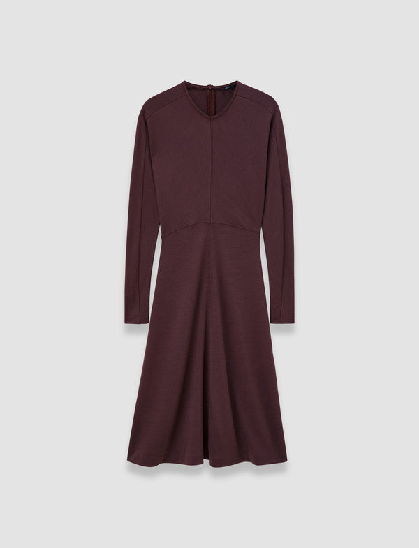 joseph Wool Jersey Dress Maraschino